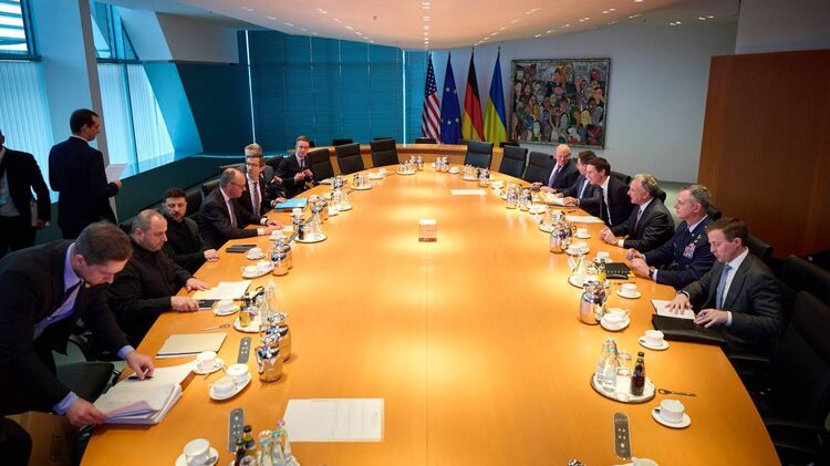 В Берлине проходят переговоры Зеленского с представителями США и Европы. Фото: t.me/V_Zelenskiy_official