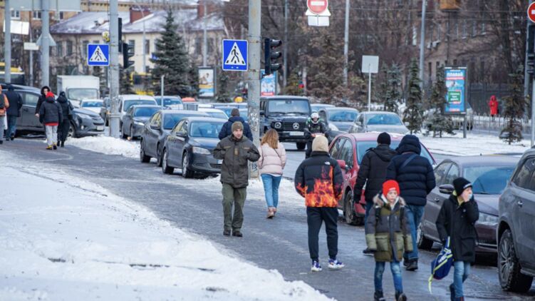 Зима в Киеве. Фото: Страна