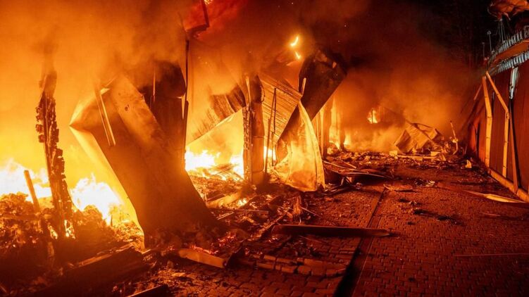 Ночной прилет по Одесской области