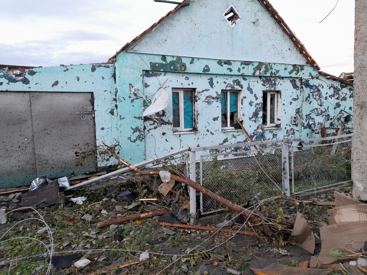 Последствия непогоды в Бурыни