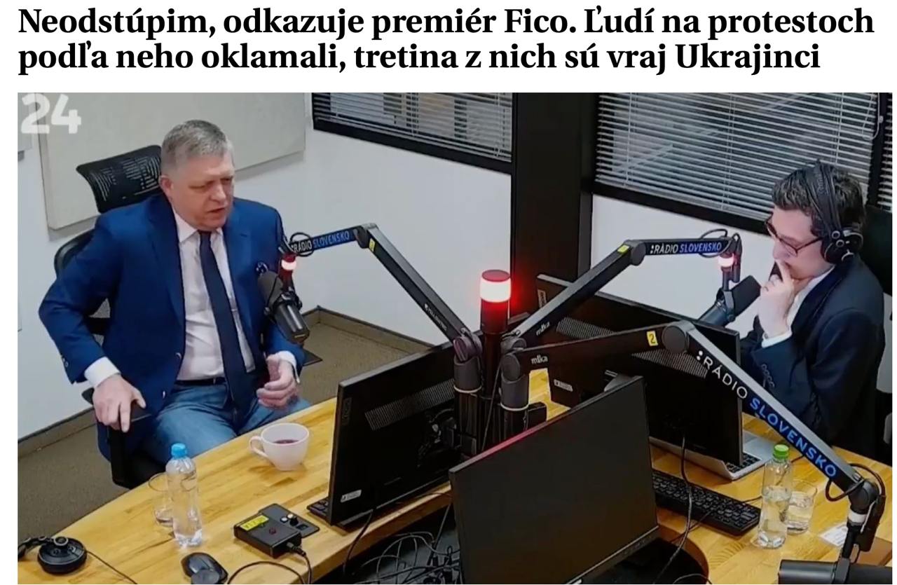 Снимок заголовка на aktuality.sk