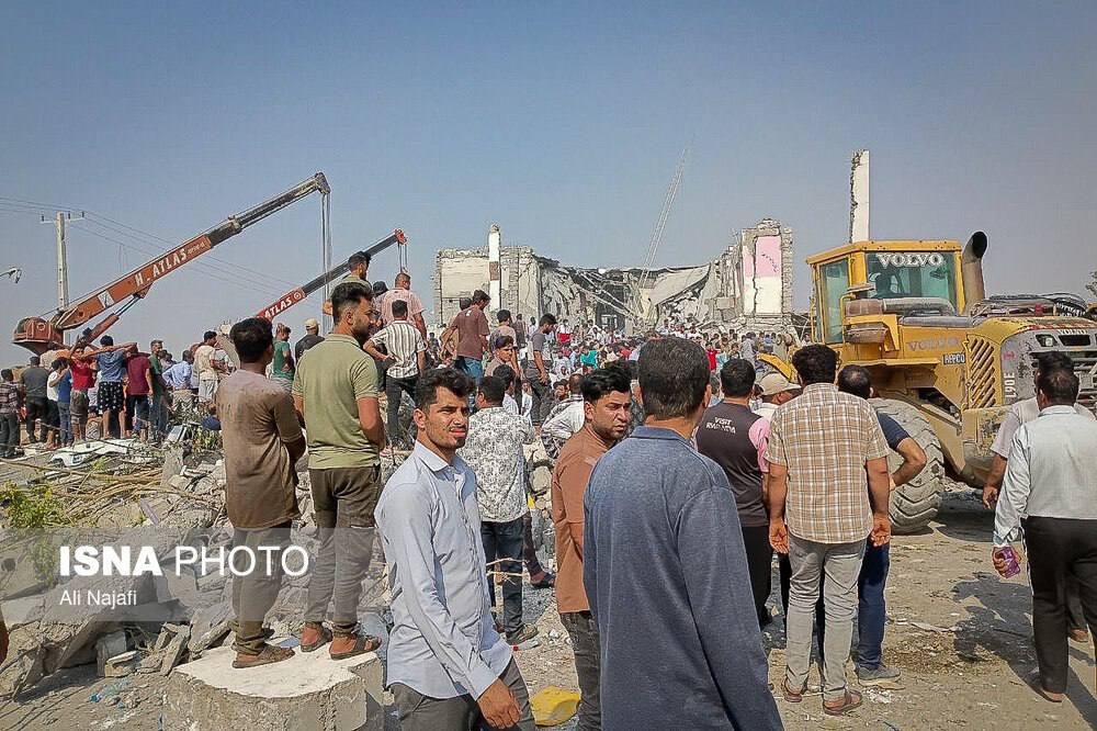 Фото разрушенной школы в Иране. Источник – Телеграм